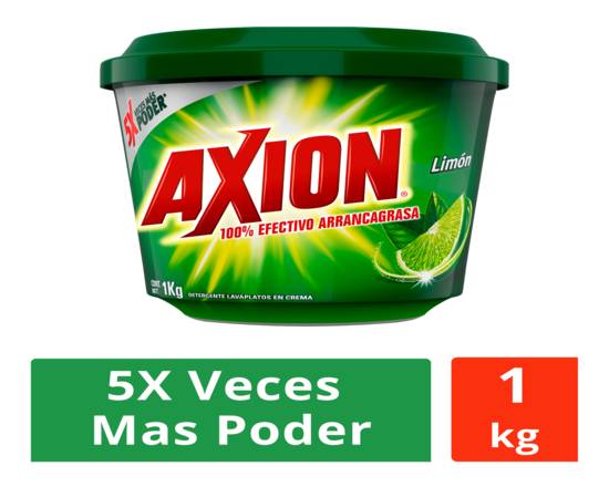 Lavaplatos Crema Axión Limón Pote 1 kg