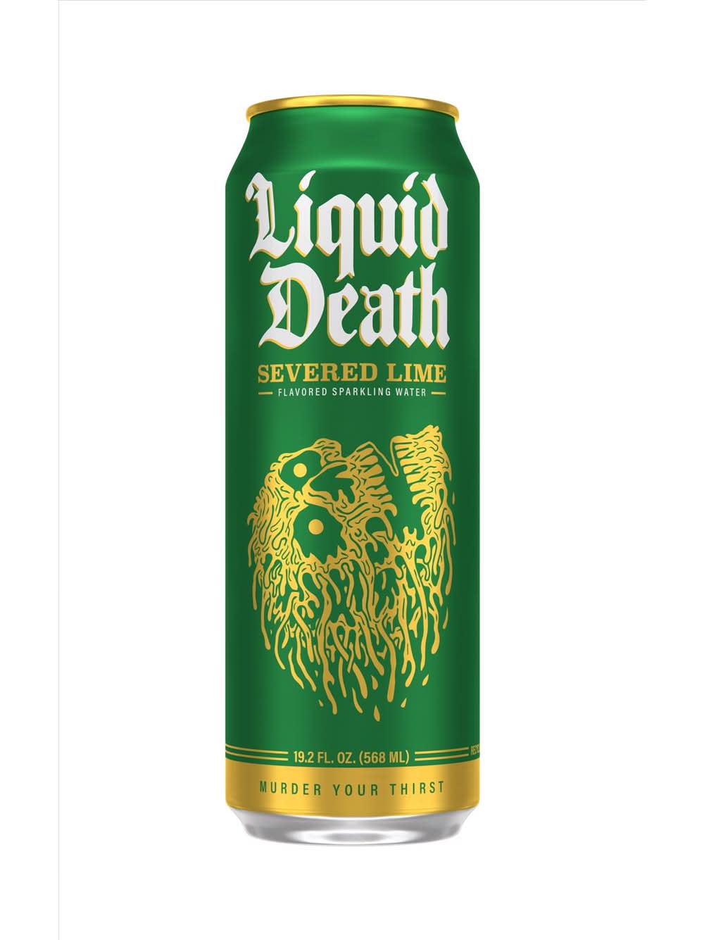 Liquid Death Severed Lime Lime Sparkling Natural Mineral Water 19.2 Oz 1 Pk