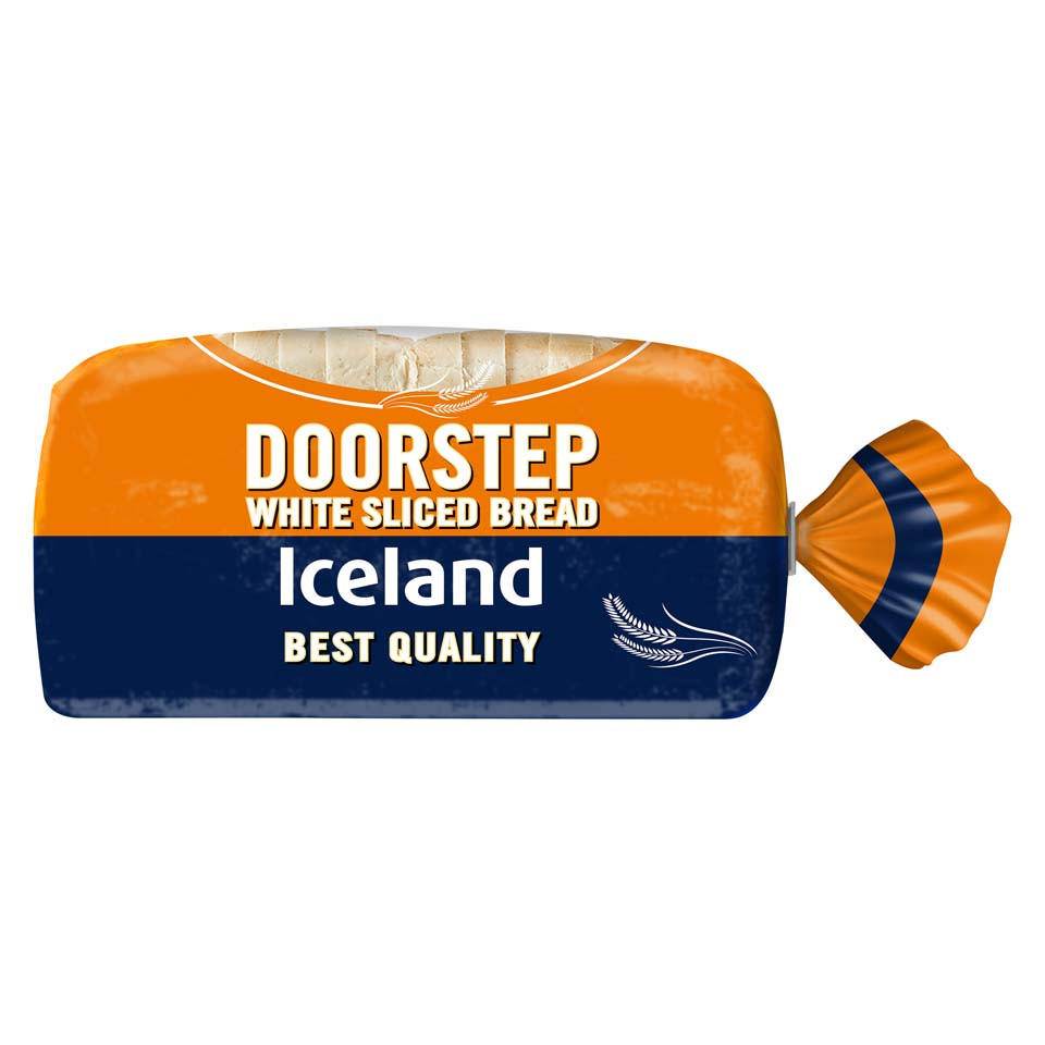 Iceland Doorstep White Sliced Bread