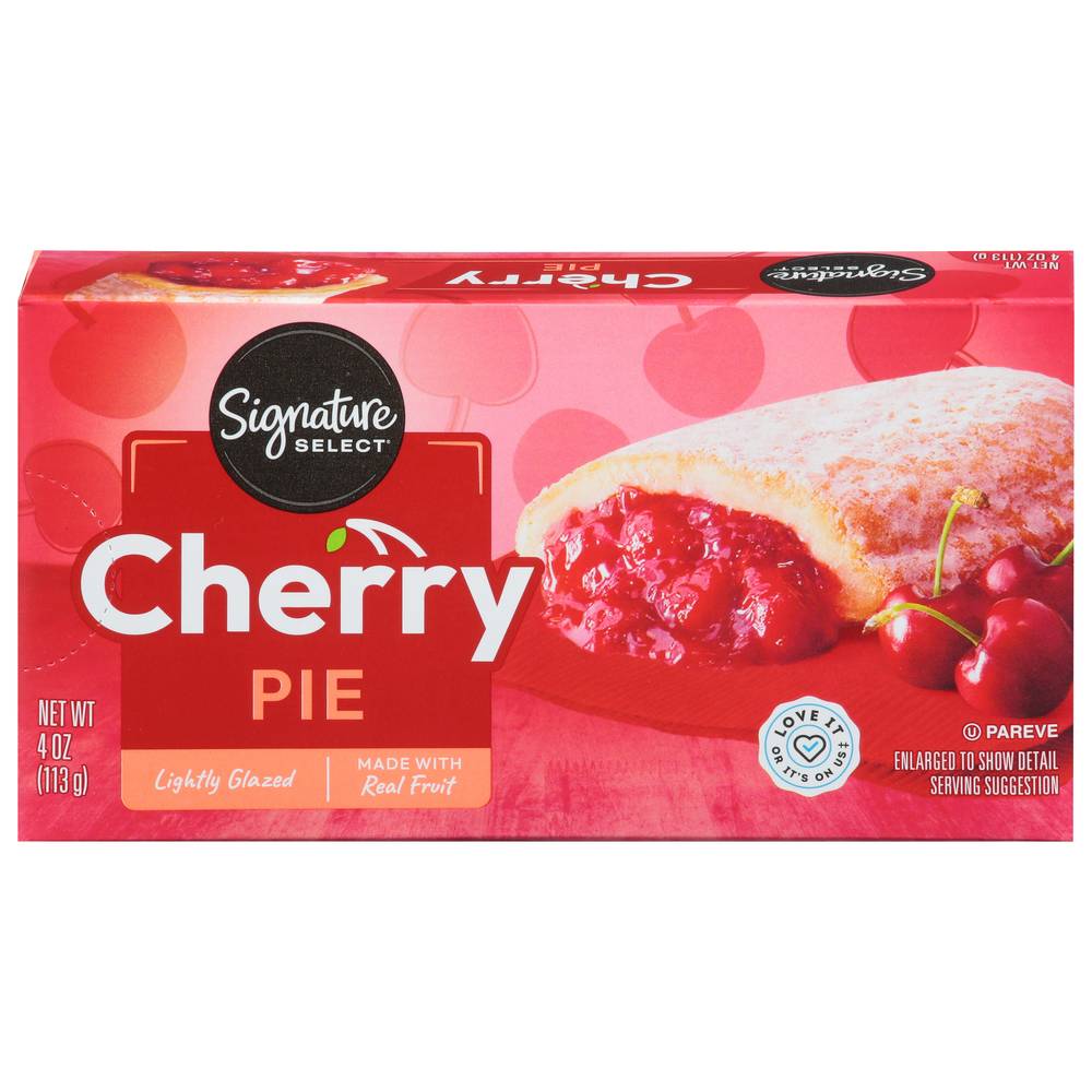 Signature Select Lightly Glazed Cherry Cherry Pie (4 oz)