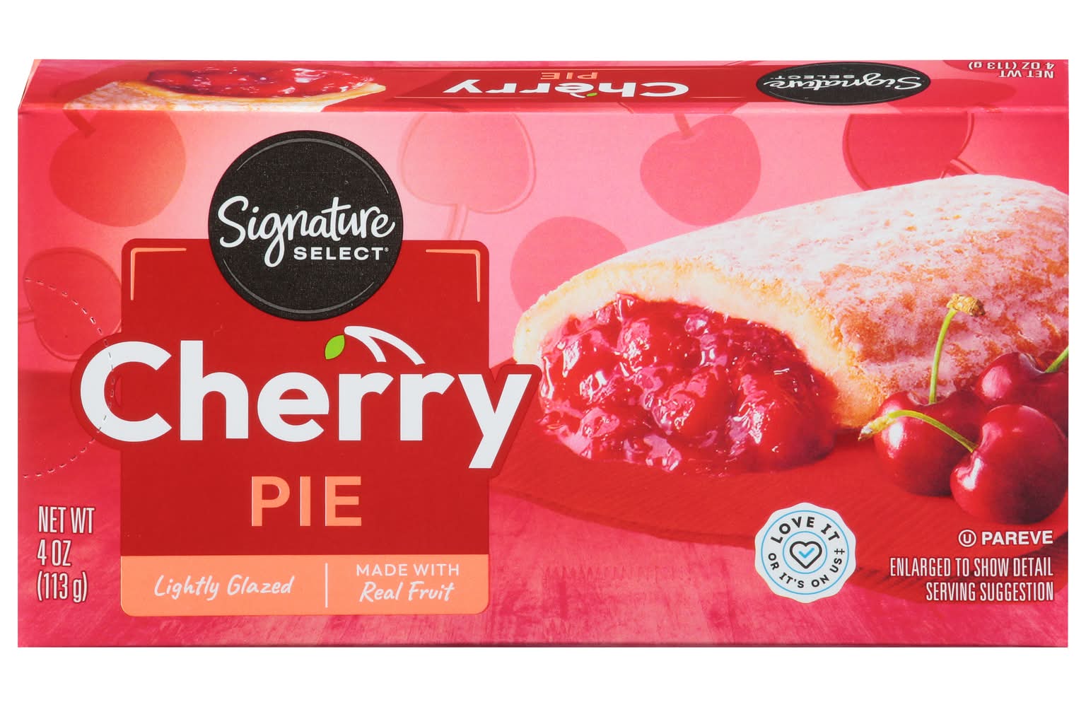 Signature Select Lightly Glazed Cherry Cherry Pie (4 oz)