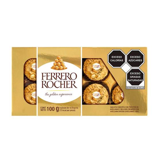 Ferrero rocher chocolates con avellanas (8 un)