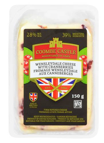 Coombe Castle Wensleydale Cheese (150 g)