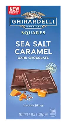 Ghirardelli Chocolate® Sea Salt Caramel Dark Chocolate Squares 4.8oz