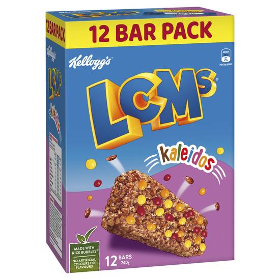 Kellogg's Lcms Kaleidos Bars 240g