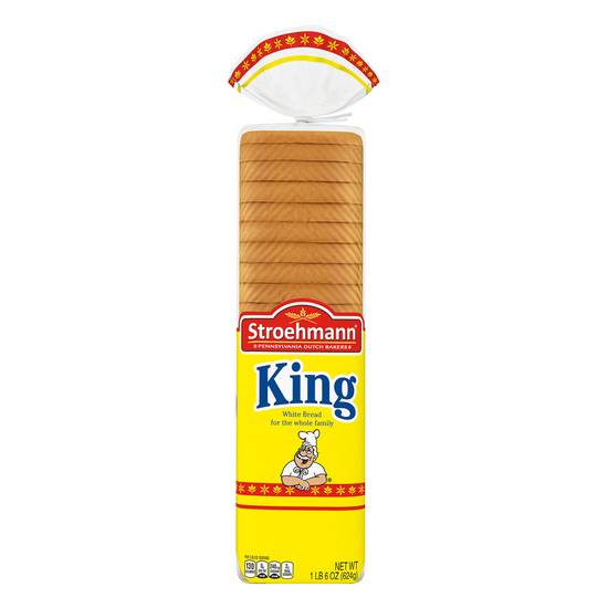 Stroehmann King Sandwich White Bread