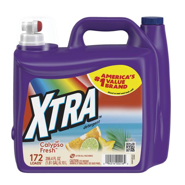 Xtra Liquid Laundry Detergent Calypso Fresh