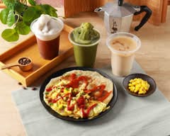 森旭蔥抓餅丨黑糖清冰 抹茶咖啡冰沙 