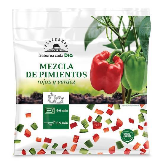 Mezcla de Pimientos Vegecampo Bolsa (400 g)