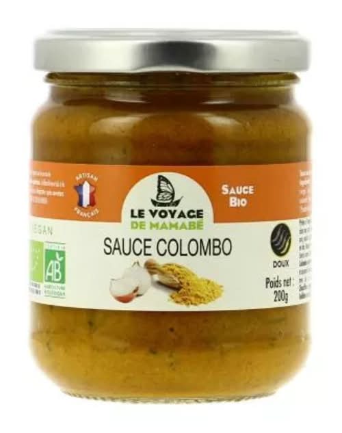 Le Voyage de Mamabé - Sauce colombo bio (200g)