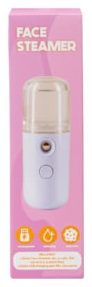 Rechargeable Face Steamer White