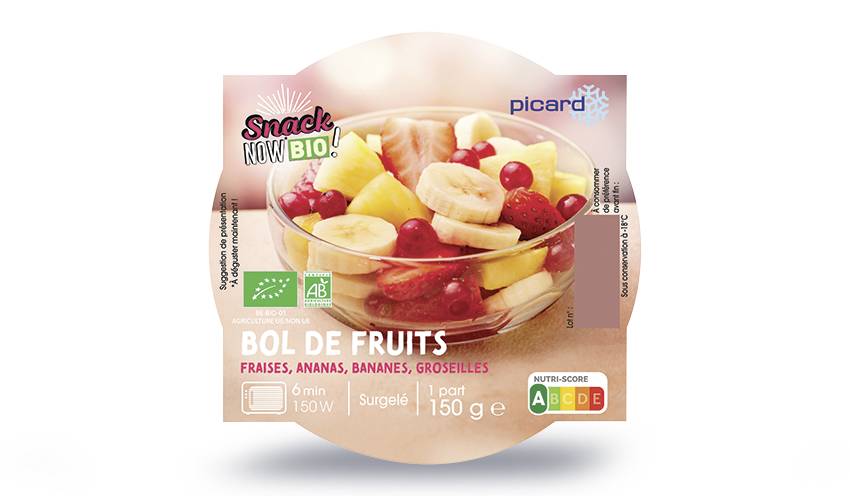 Bol de fruits bio