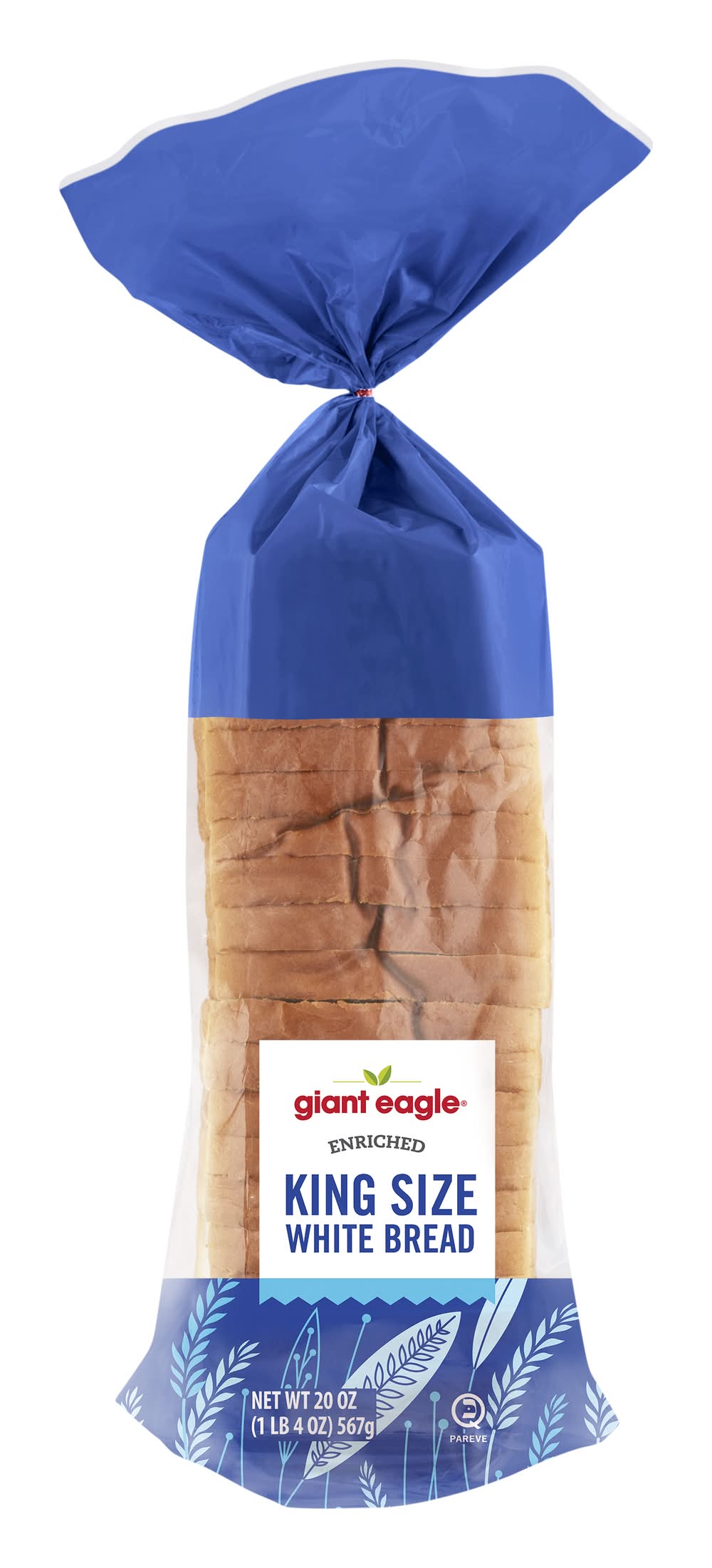 Giant Eagle Enriched White Bread, King (20 oz)