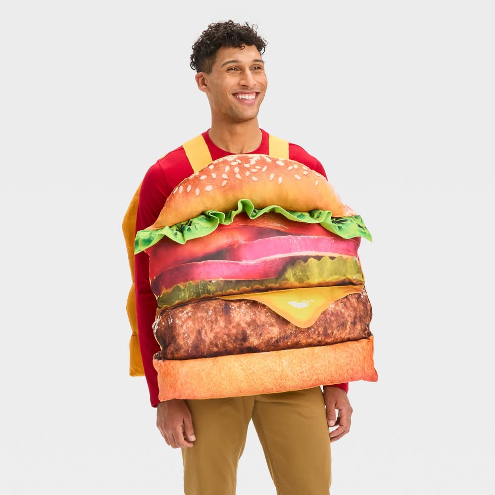 Hyde and EEK! Boutique Kids' & Adult Hamburger Halloween Costume, One Size