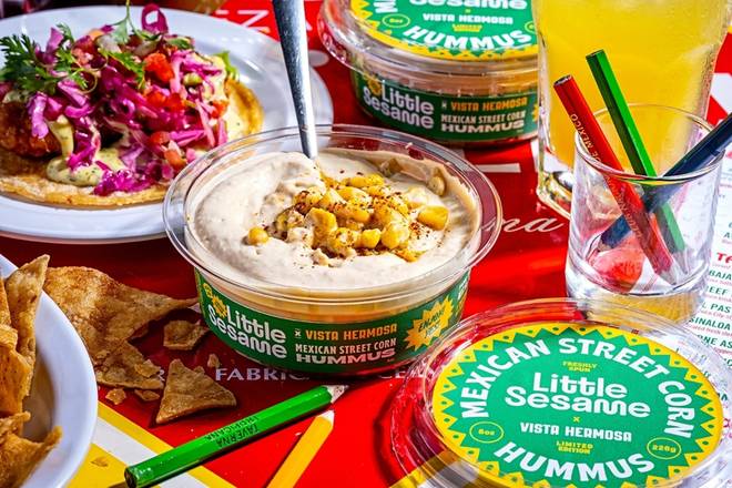 Little Sesame x Vista Hermosa Mexican Street Corn Hummus