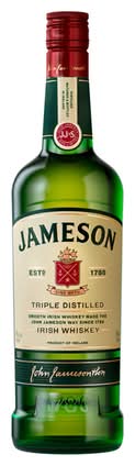 Jameson Triple Distilled Irish Whiskey 750mL
