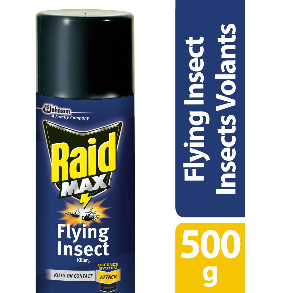 Raid Max Flying Insect Killer Spray (500 g)