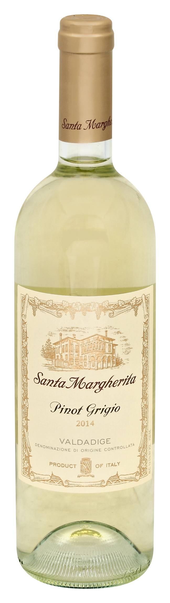 Santa Margherita Alto Adige Pinot Grigio White Wine, 2010 (750 ml)