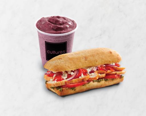 Sandwich + Regular Smoothie Combo