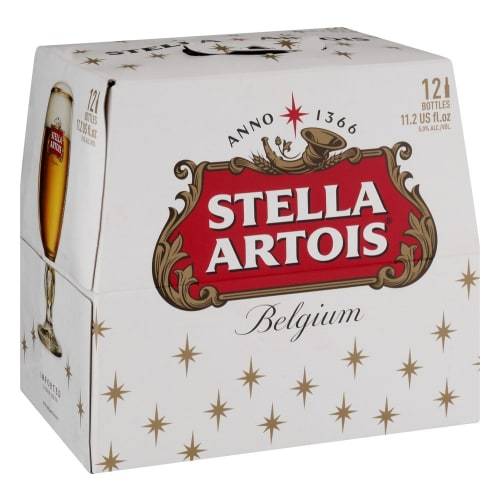 Stella Artois · Belgian Pale Lager Beer (12 x 11.2 fl oz)