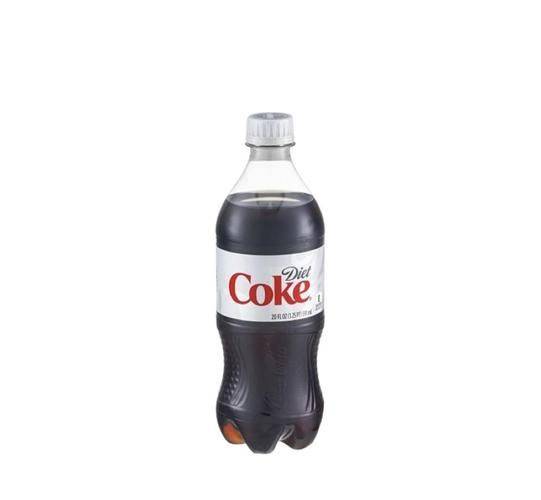 Bottled Diet Coca Cola