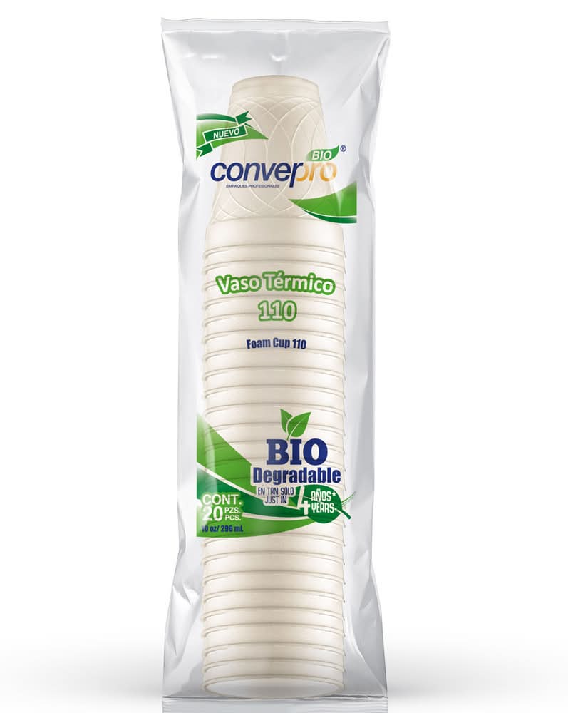 Converpro · Vaso térmico ecológico 110 (50 g)