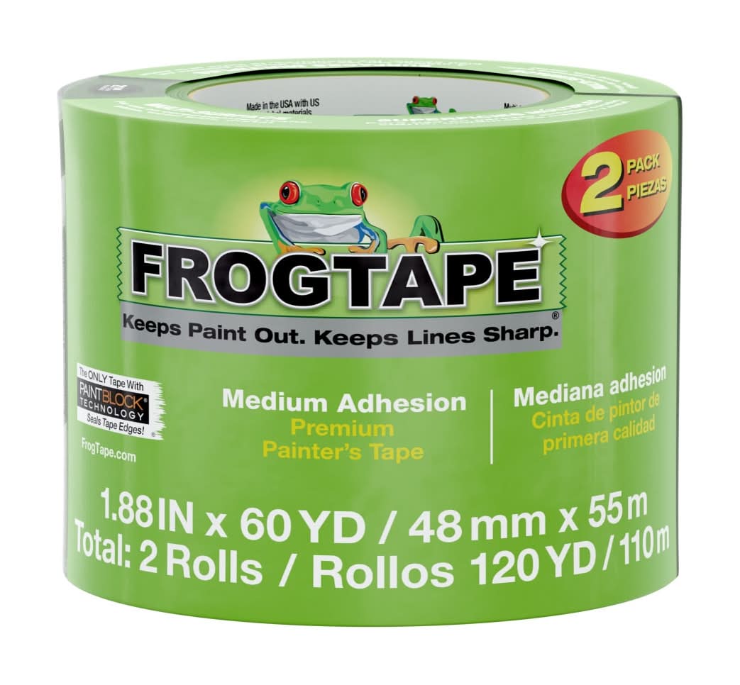 FrogTape Multi-Surface 2 -Pack 1.88-in x 60 Yard(s) Painters Tape