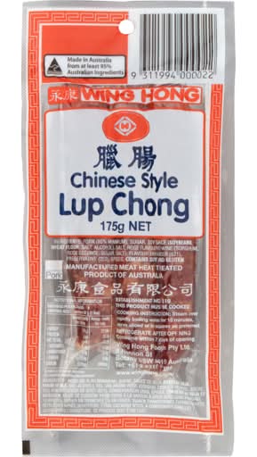 Chinese Lup Chong Wing Hong Sausage Pork 175g