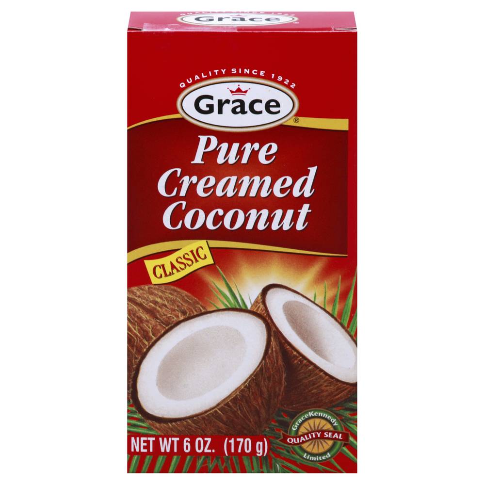 Grace Pure Creamed Coconut (6 oz)