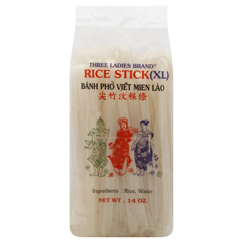 Three Ladies Brand Xl Rice Stick Noodle