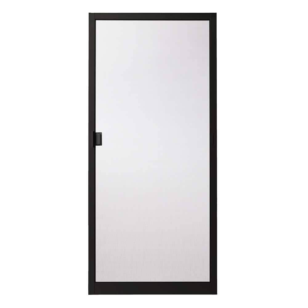 Andersen 35-1/8 In. X 77-9/16 In. 200 Series Black Perma-Shield Gliding Patio Door, Aluminum Insect Screen