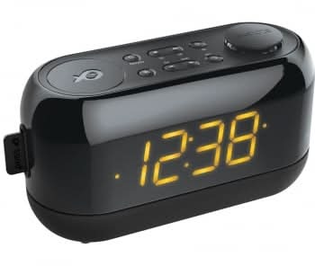 Radio Despertador Poss PSCR10B - Negro