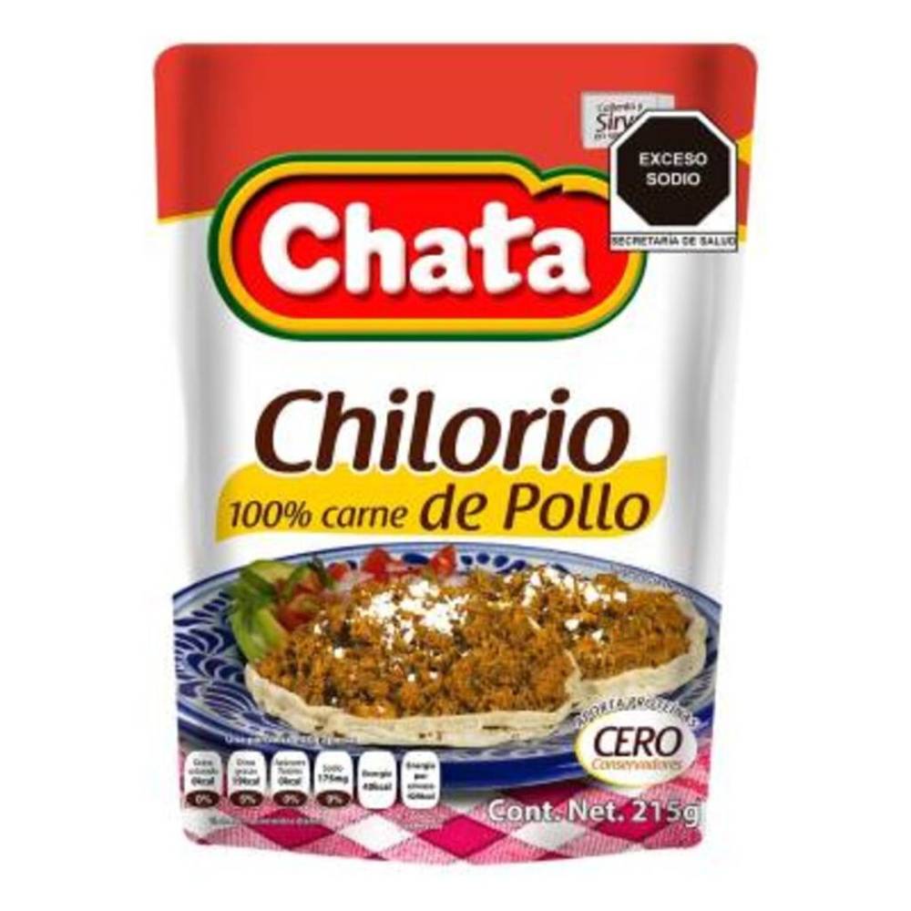 Chata chilorio de pollo (doypack 215 g)