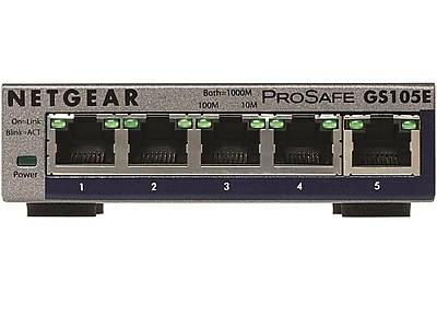 Netgear Prosafe 5 Port Gigabit Ethernet Hub (grey)