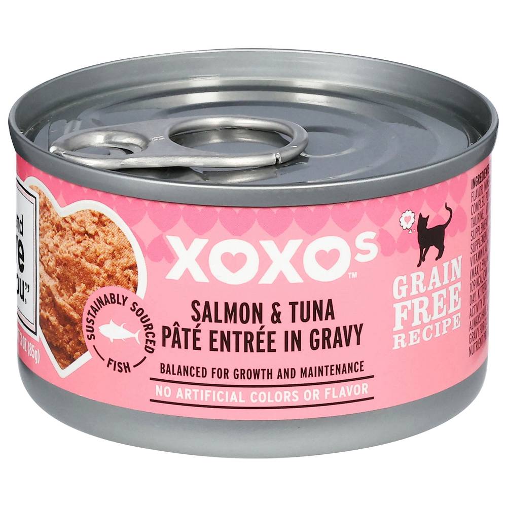 I and love and you Xoxos Pate Cat Food, Salmon & Tuna (3 oz)