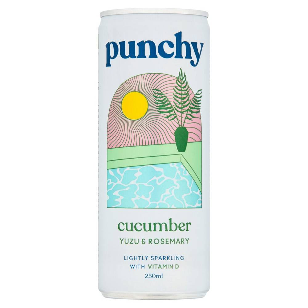 Punchy Cucumber, Yuzu & Rosemary (250ml)
