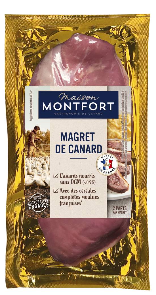 Neutre Maison Montfort - Magret de canard gras cru