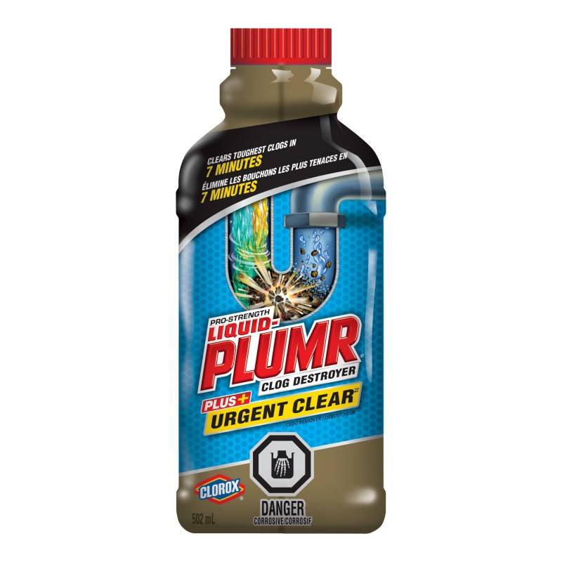 Liquid-Plumr Urgent Clear Drain Cleaner (502 ml)