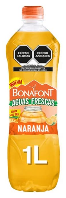 Agua Saborizada Naranja 1 Lt