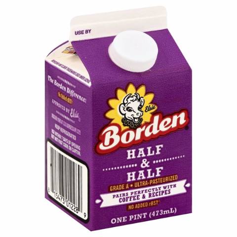 Borden Half & Half 1 Pint