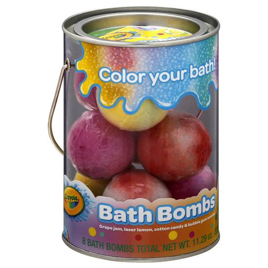 Crayola Assorted Bath Bombs (8 ct)
