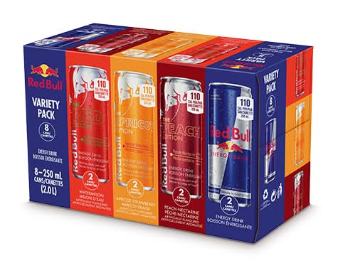 Red Bull Energy Drink Variety pack (8 x 250 ml)