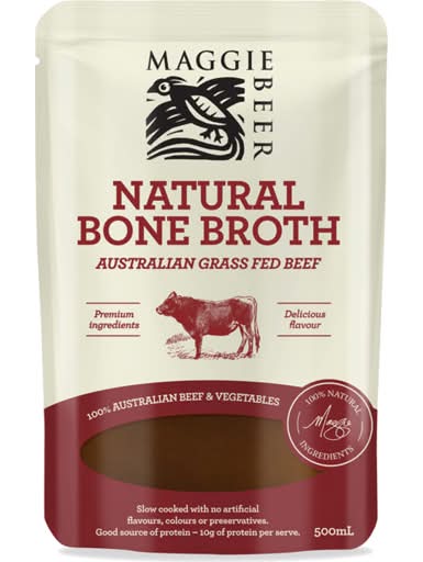 Maggie Beer Products Natural Beef Bone Broth (510g)