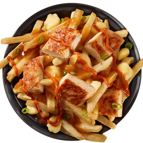 Regular Spicy Buffalo Grilled Poutine [940.0 Cals]