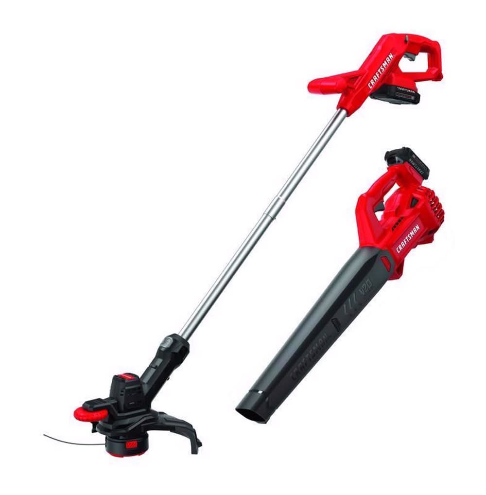 Craftsman V20 Cmck279C2 10 In. 20 V Battery Blower/Trimmer Kit (Battery & Charger)