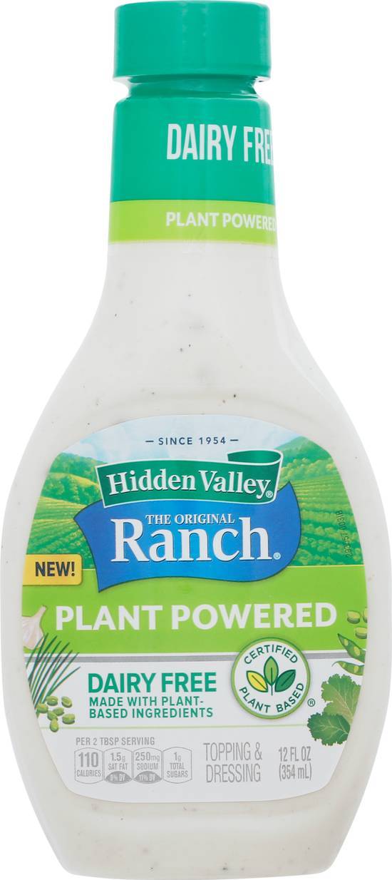 Hidden Valley the Original Ranch Plant Powered Topping & Dressing