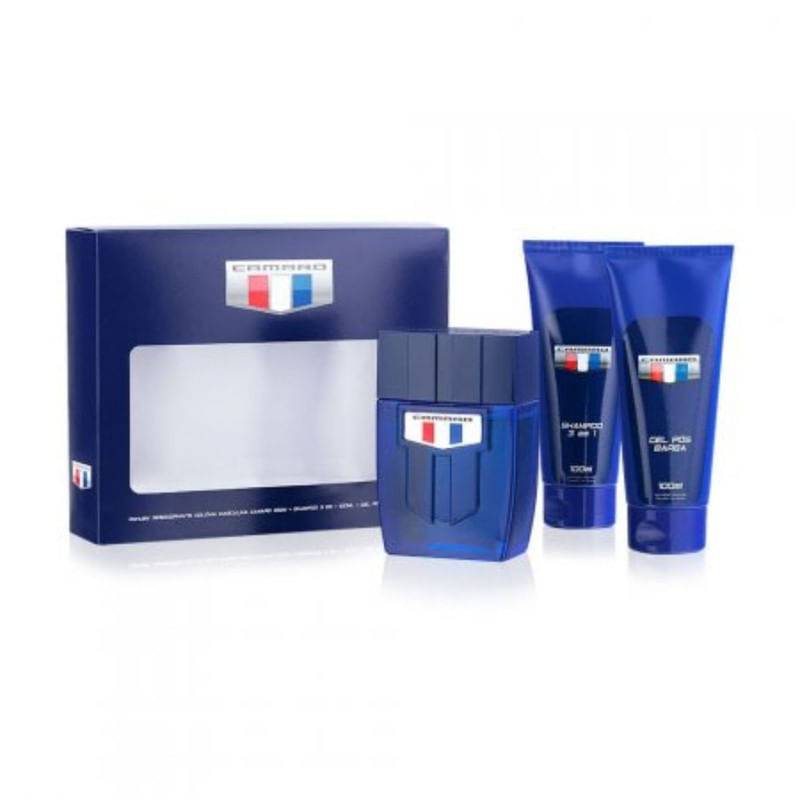 Camaro deo colonia masculina blue (3x100ml)