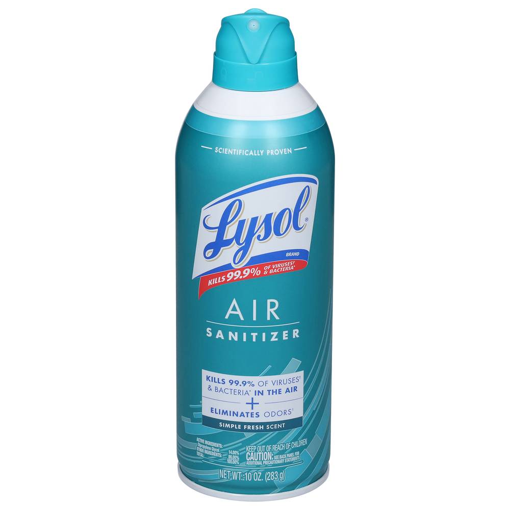 Lysol Air Sanitizer Simple Fresh