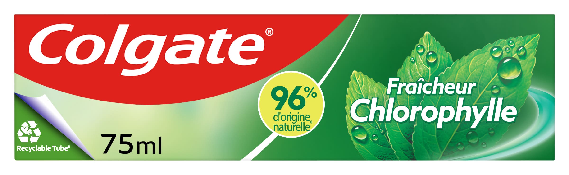 Colgate - Dentifrice chlorophyle fraîcheur intense (75ml)