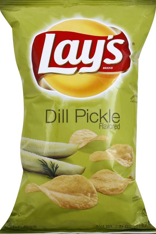 Lay's Potato Chips (dill pickle)